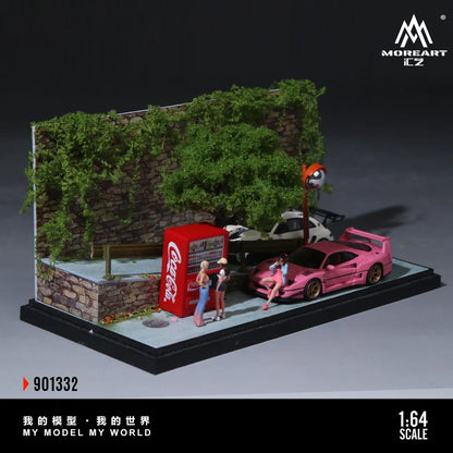 Miniature Summer Ramp Scene – MoreArt 1:64 MO901332