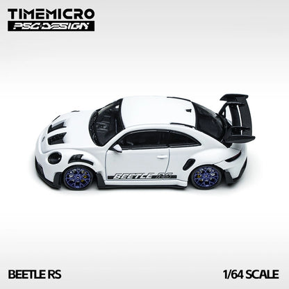 TimeMicro &amp; PSC DESIGN 1:64- Volkswagen Beetle-Concept White TM647901