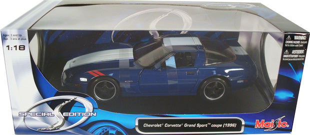 1996 Chevorlet Corvette Grand Sport 1996 (Blue with White Stripes)