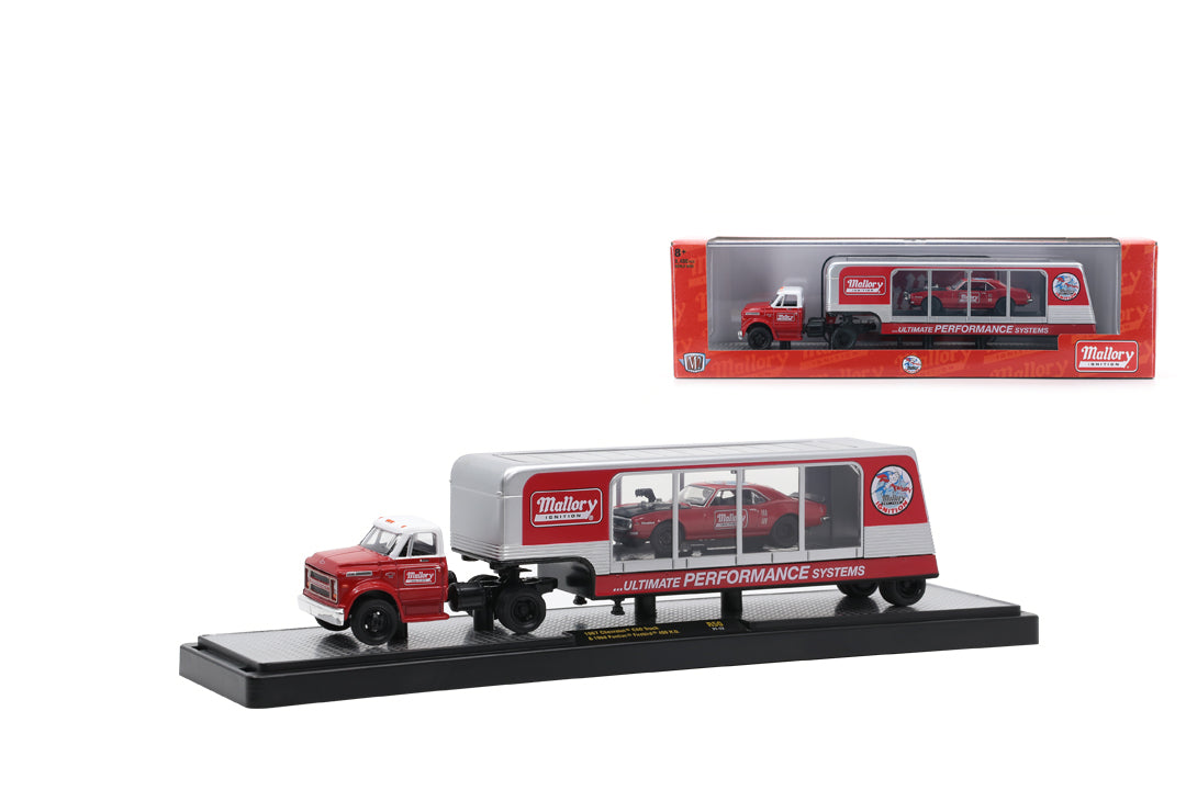 1967 Chevrolet C60 Truck &amp; 1968 Pontiac Firebird 400 H.O. (36000-50C) - M2 Machines Auto-Haulers Release 50