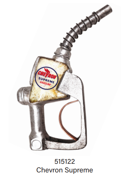 "Chevron" Vintage Gas Pump Nozzles