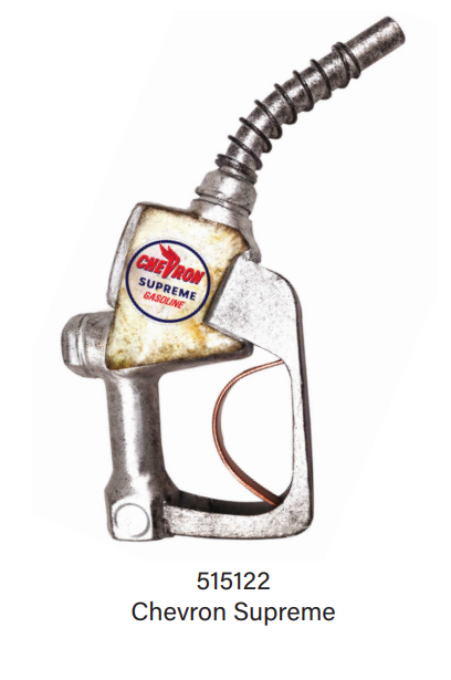&quot;Chevron&quot; Vintage Gas Pump Nozzles