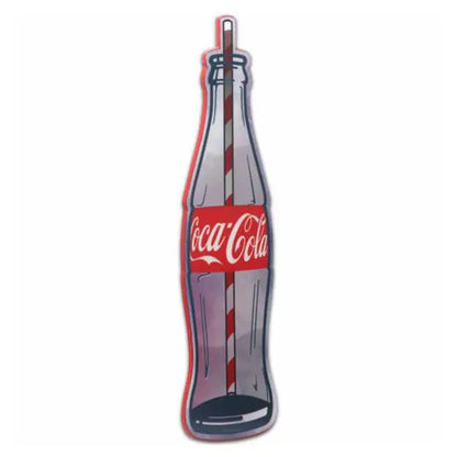 Coca-Cola Glass Bouteille 3D (Enseigne en Bois-Wood sign)