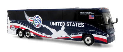 MCI J4500 Coach Équipe Nationale des États-Unis World Cup Iconic Replicas 1:87 - 87-0715