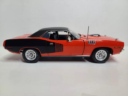 1971 PLYMOUTH HEMI CUDA, COUPE, BILLBOARD/VINYL TOP, Rally Wheels (Limitée à 150 unités seulement-Limited to 150 units only)