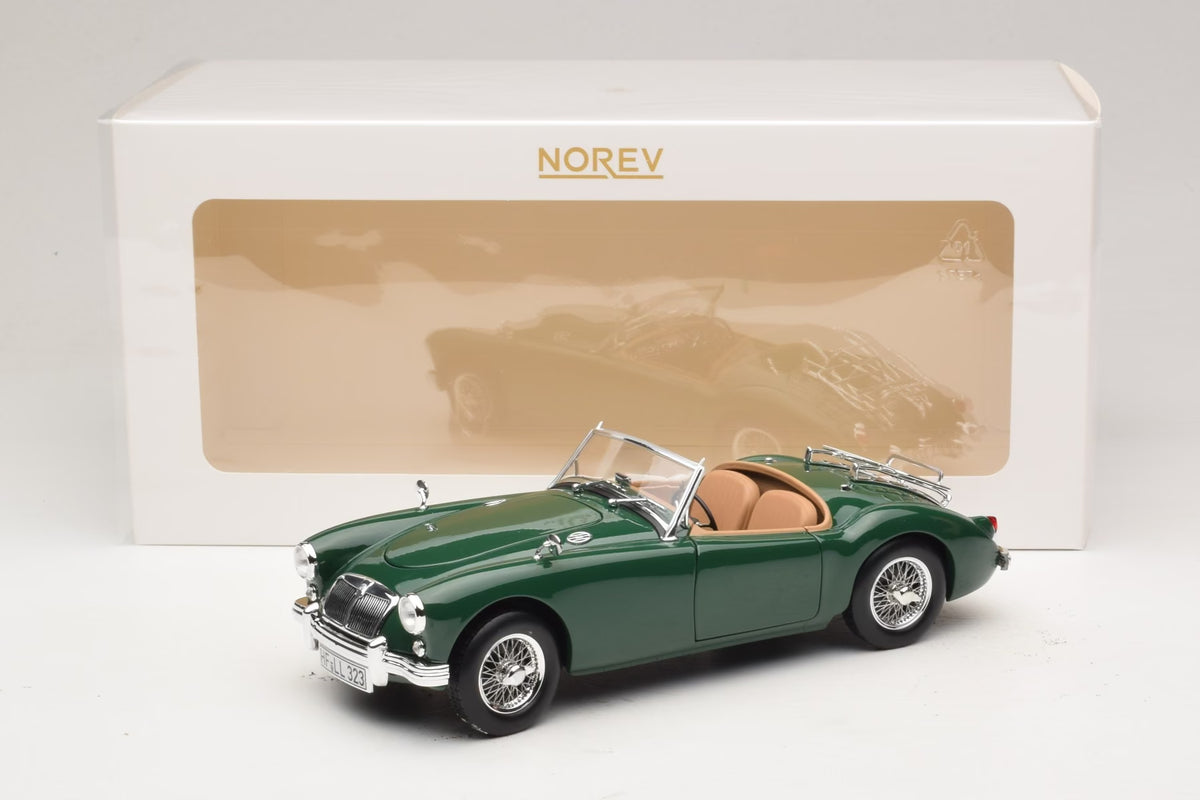 Norev 1:18 MGA 1955 – British Racing Green – 182610