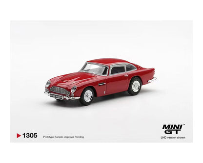 (PRE-ORDER 2026) Mini GT 1:64 Aston Martin DB5 Fiesta Red – Limited Edition (MGT01305-BL)