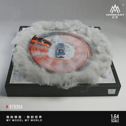MoreArt 1:64 Car Drift Turntable Scene – O1 Version MO970204