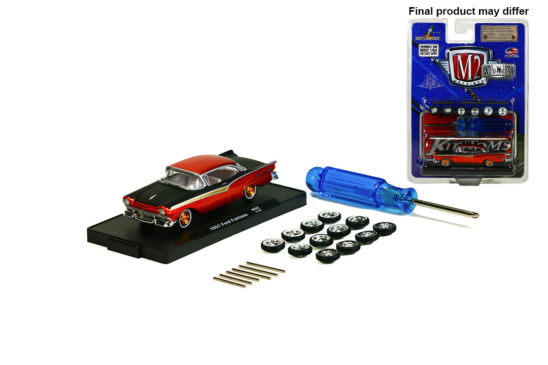 1957 Ford Fairlane, (Auto-Wheels-Release 2)