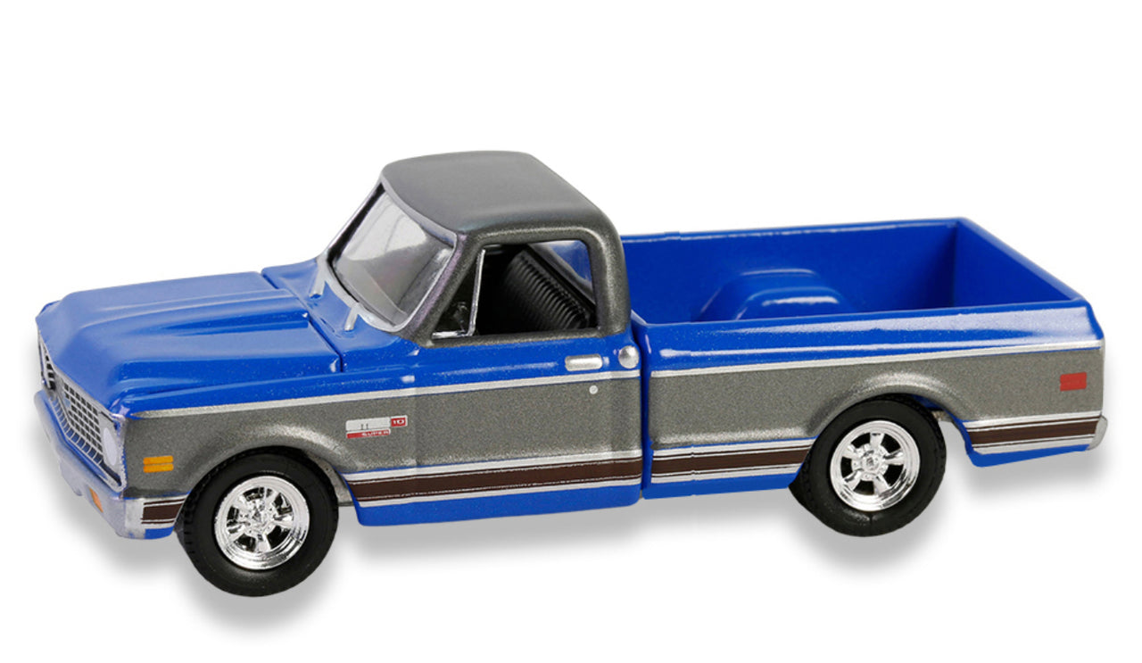 1972 Chevrolet Cheyenne C10 Short Bed (Blue &amp; Grey)