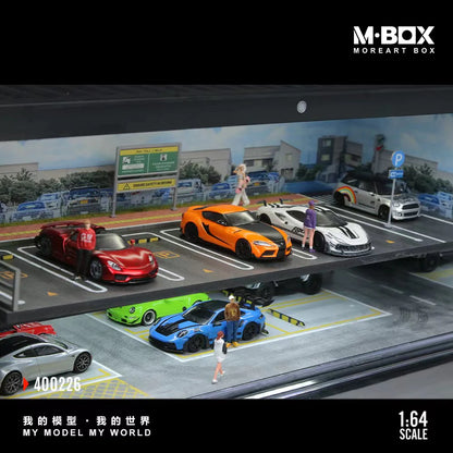 MBOX Scène de Garage Souterrain avec Conteneur Version B 1:64 MB400226