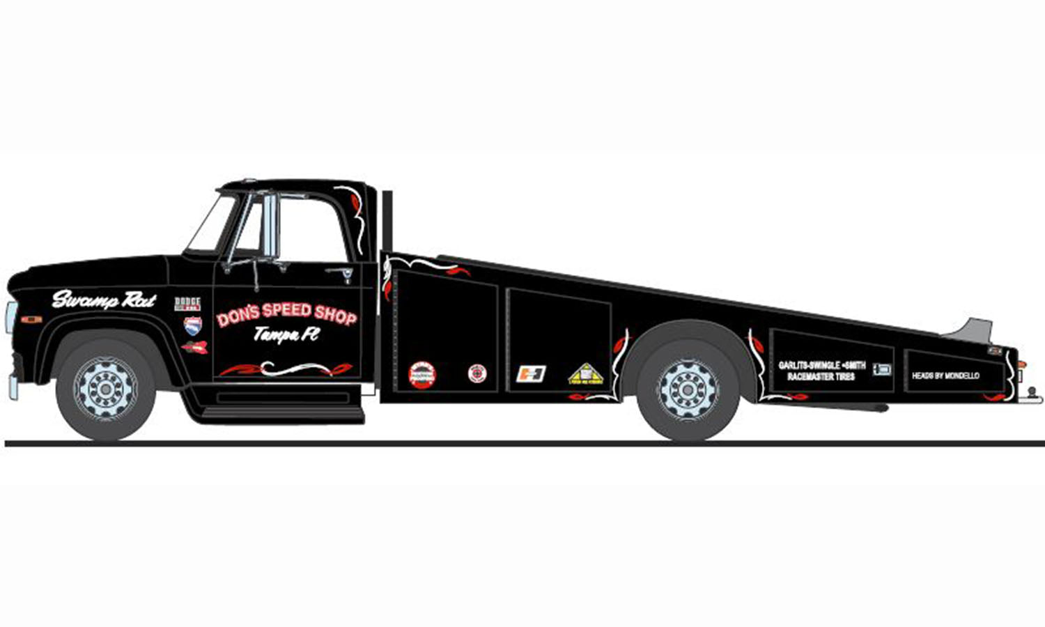1970 DODGE D-300 RAMP TRUCK "DON&