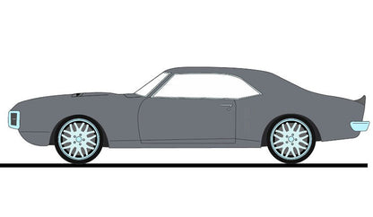 (PRE-ORDER 2025) 1968 Pontiac Firebird- Street Fighter - Silver Bird