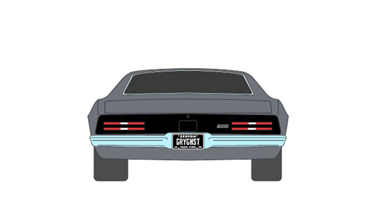 (PRE-ORDER 2025) 1968 Pontiac Firebird- Street Fighter - Silver Bird