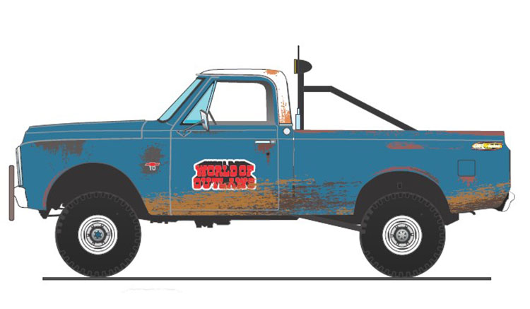 (PRE-ORDER 2026) 1967 Chevrolet K10 - World of Outlaws Push Truck