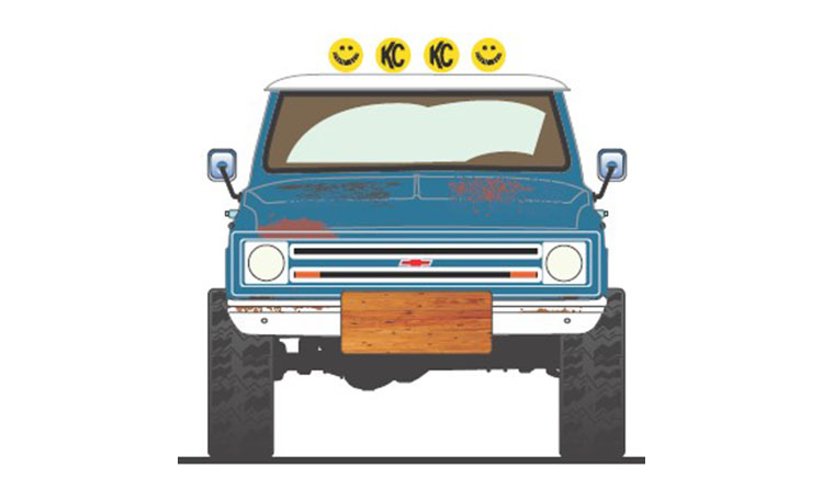 (PRE-ORDER 2026) 1967 Chevrolet K10 - World of Outlaws Push Truck