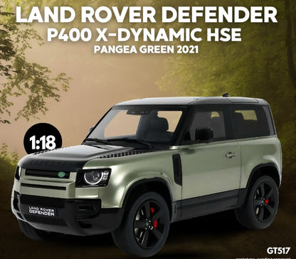 LAND ROVER DEFENDER P400 X-DYNAMIC HSE PANGEA GREEN 2021