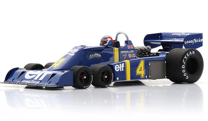 (PRE-ORDER 2026) F1- Tyrrell P34 No.4 2nd Sweden GP 1976-Patrick Depailler (18S1028)