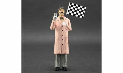(PRE-ORDER 2026)  DR.OLDS Figurine avec Drapeau-Figure with Flag