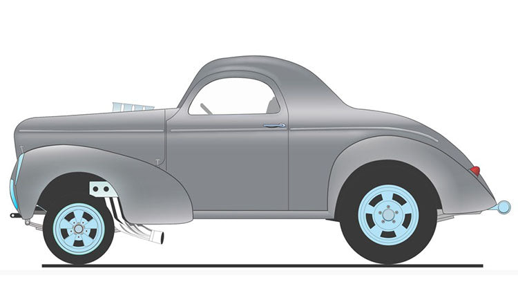 (PRE-ORDER, Q4, 2024) 1940 Gasser - Hammered Steel
