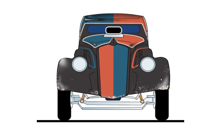 (PRE-ORDER 2026) 1933 Gasser - Foul Play - Busted Knuckle Garage