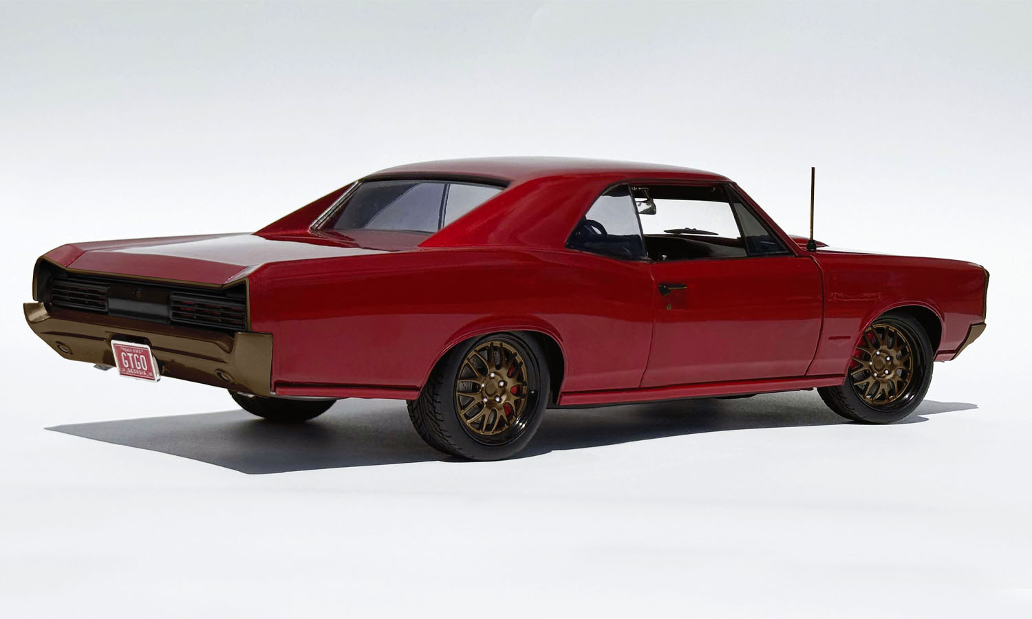 (PRE-ORDER 2027) ACME 1:18 1966 Pontiac GTO Street Fighter Red Pearl – A1801230