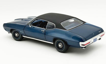 (PRE-ORDER 2027) ACME 1:18 – 1970 Pontiac GTO – Atoll Blue with Black Vinyl Top – Limited Edition of 300 – A1801231VT