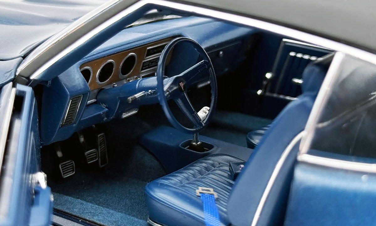 (PRE-ORDER 2027) ACME 1:18 – 1970 Pontiac GTO – Atoll Blue with Black Vinyl Top – Limited Edition of 300 – A1801231VT