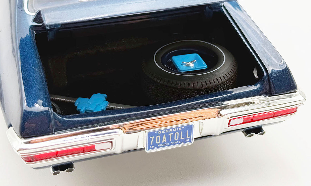 (PRE-ORDER 2027) ACME 1:18 – 1970 Pontiac GTO – Atoll Blue – Limited Edition of 300 – A1801231