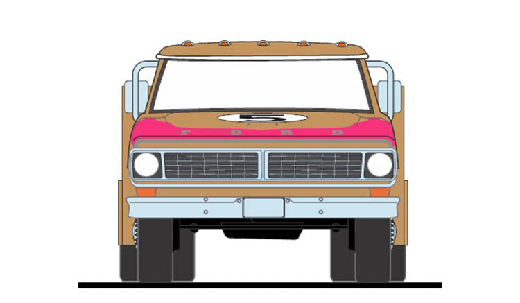 (PRE-ORDER 2026) 1970 Ford F-350 Ramp Truck - 