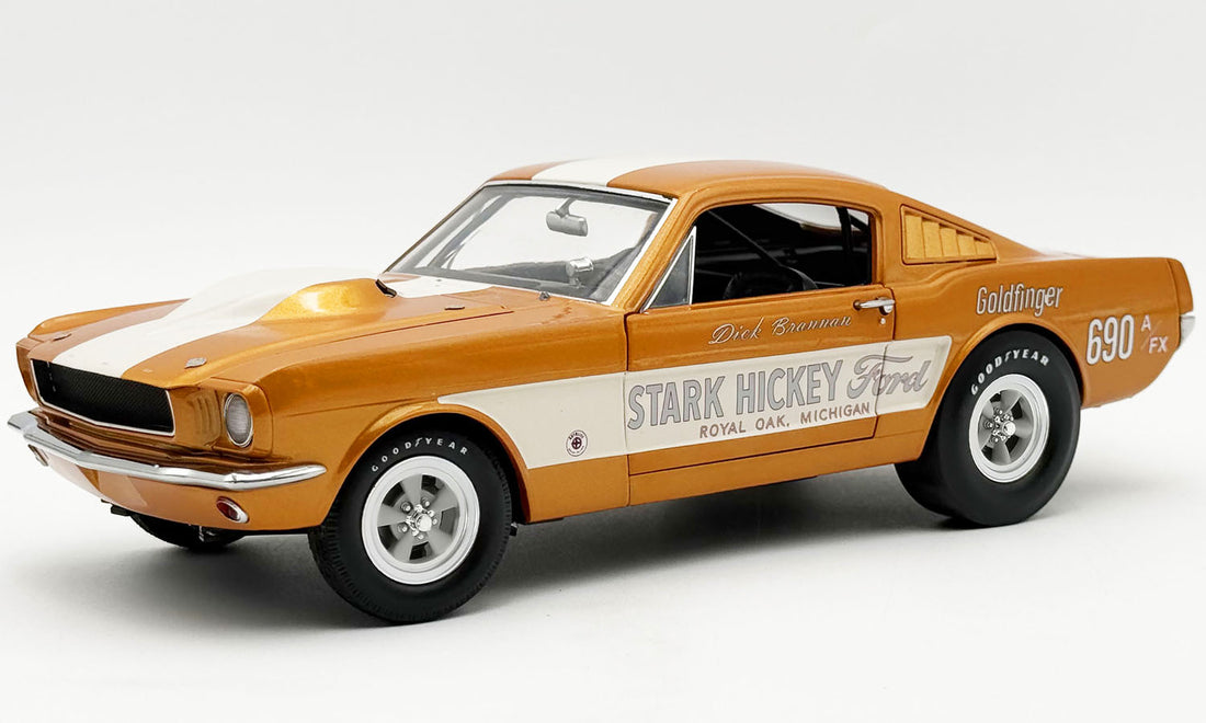 (PRE-ORDER 2026) 1965 Ford Mustang A/FX - Stark Hickey Ford - Goldfinger