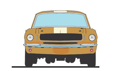 (PRE-ORDER 2026) 1965 Ford Mustang A/FX - Stark Hickey Ford - Goldfinger