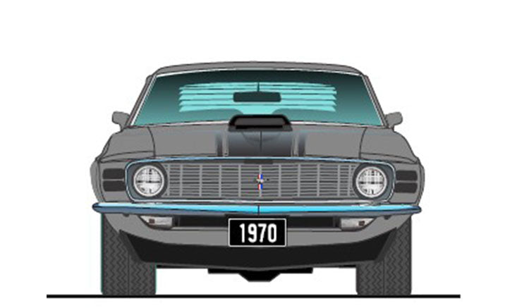 1970 Ford Mustang Boss 302 - Silver - Special Order