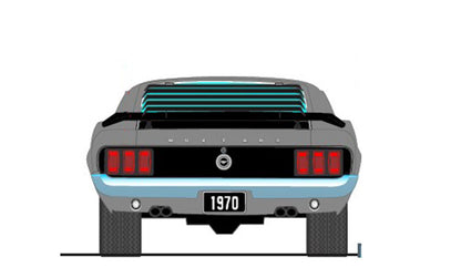 1970 Ford Mustang Boss 302 - Silver - Special Order