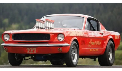 (PRE-ORDER 2027) ACME 1:18 Ford Mustang A/FX “Long Gone” 1965 Rouge – Édition Limitée – A1801898