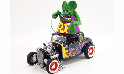 1932 Ford Blown 5-windows with Rat Fink Figure