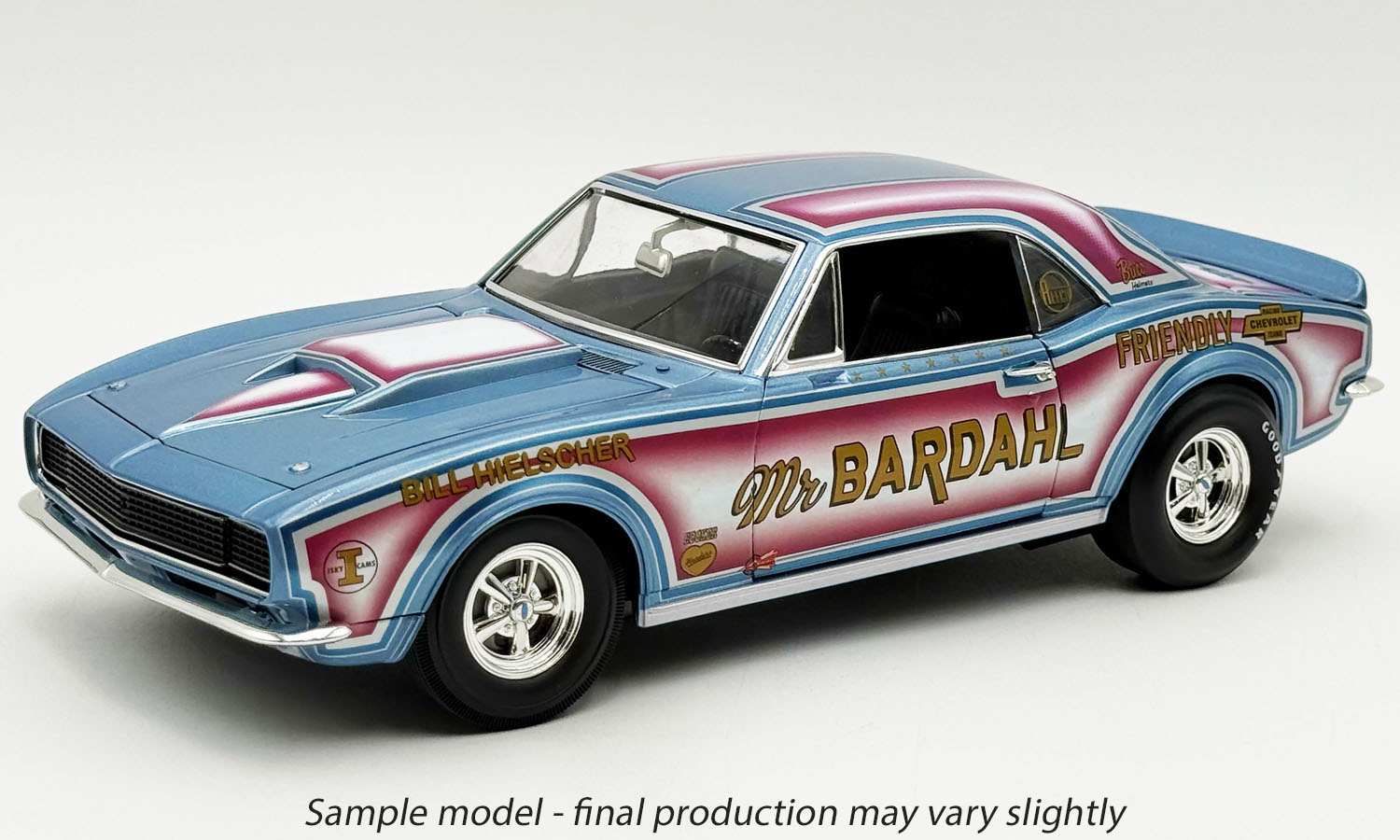(PRE-ORDER 2025) 1967 Chevrolet Camaro - Mr. Bardahl Drag