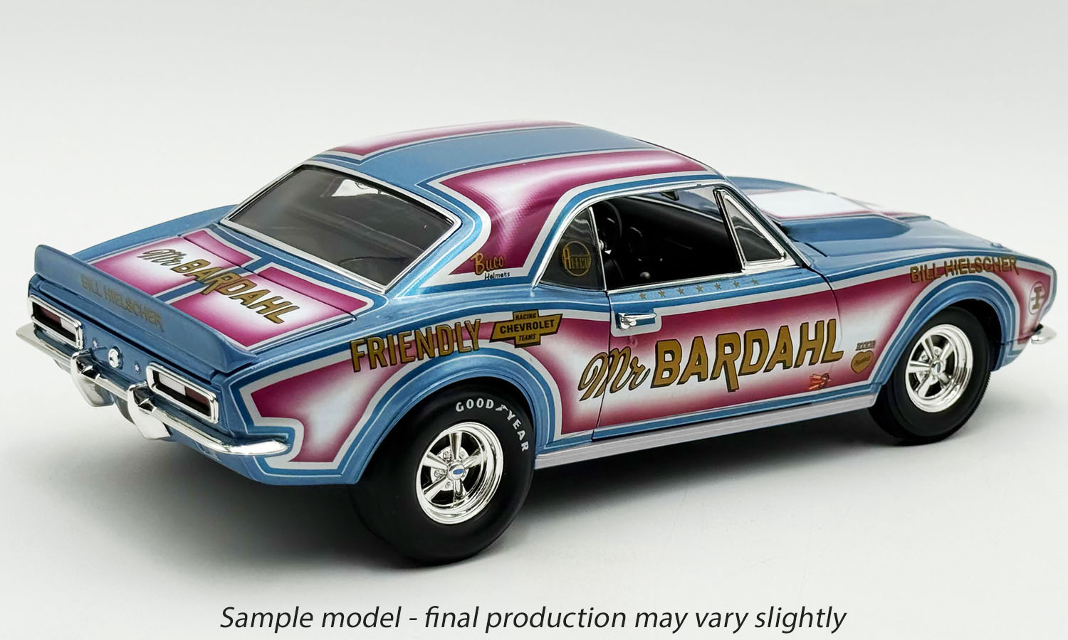 (PRE-ORDER 2025) 1967 Chevrolet Camaro - Mr. Bardahl Drag