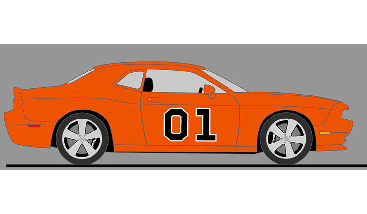 (PRE-ORDER 2026) 2010 Dodge Challenger SRT 8 - The General