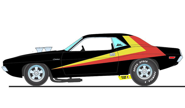 (PRE-ORDER 2027) ACME 1:18 Dodge Challenger Street Machine “Checklist” 1970 – A1806038