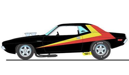 (PRE-ORDER 2027) ACME 1:18 Dodge Challenger Street Machine “Checklist” 1970 – A1806038