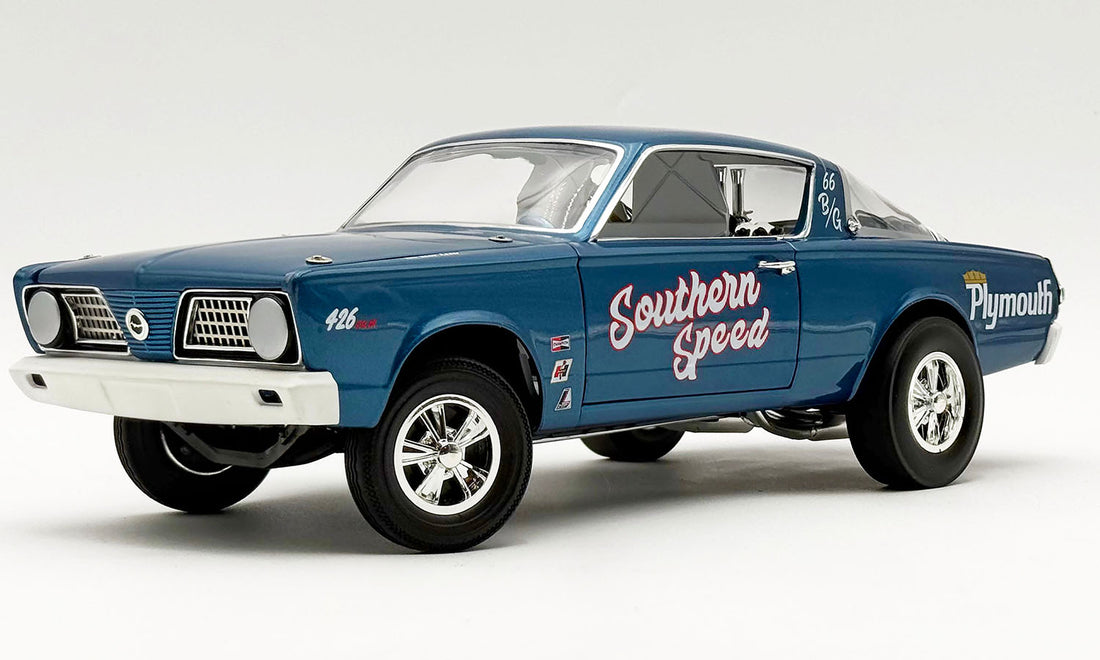 (PRE-ORDER 2026) ACME 1:18-1966 Plymouth HEMI Under Glass - Southern Speed- A1806138SS