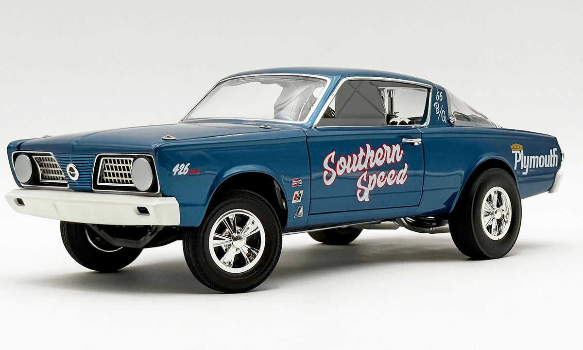 (PRE-ORDER 2026) ACME 1:18-1966 Plymouth HEMI Under Glass - Southern Speed- A1806138SS