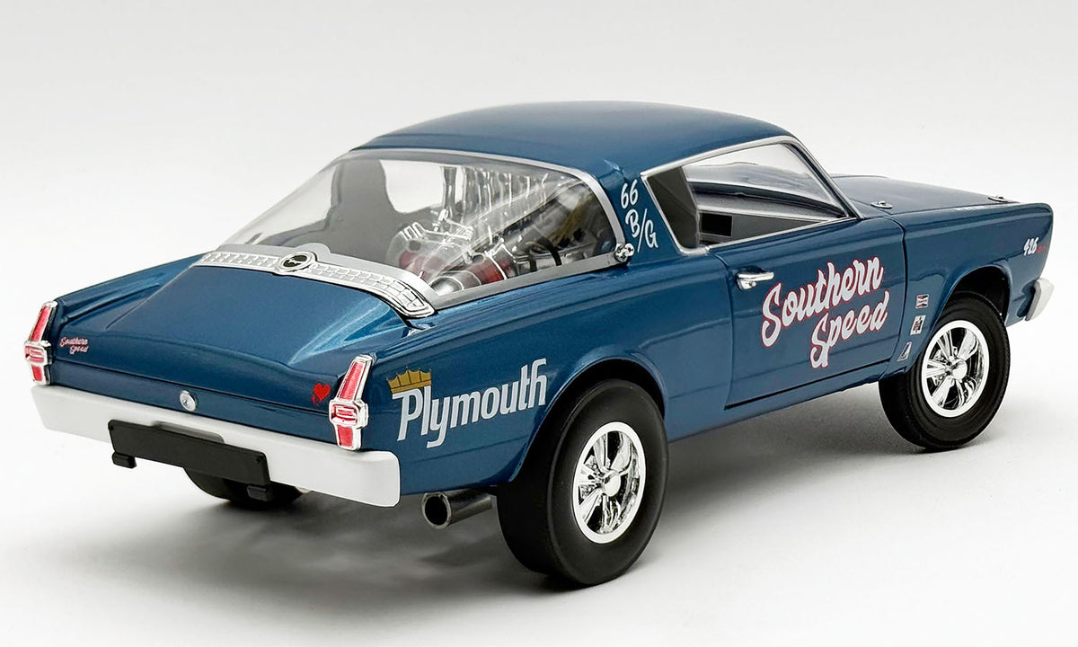 (PRE-ORDER 2026) ACME 1:18-1966 Plymouth HEMI Under Glass - Southern Speed- A1806138SS
