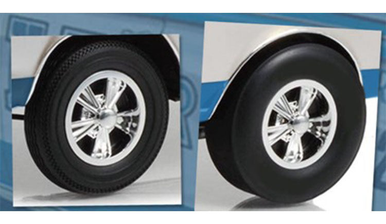 Drag Wheel &amp; Tire Set