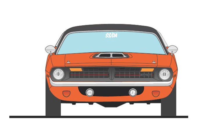 (PRE-ORDER 2026) 1970 Plymouth HEMI Cuda - Sun Kissed Cuda - Sox &amp; Martin