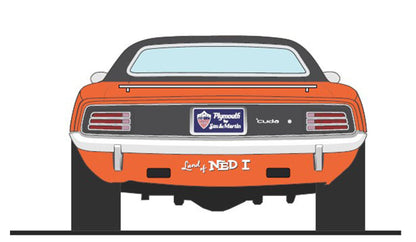 (PRE-ORDER 2026) 1970 Plymouth HEMI Cuda - Sun Kissed Cuda - Sox &amp; Martin