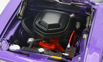(PRE-ORDER 2027) ACME 1:18 – 1971 Plymouth HEMI Cuda Convertible – Plum Crazy Purple – MCACN Limited Edition – A1806141