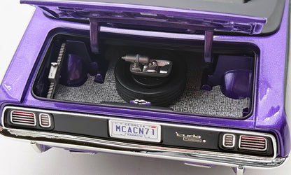 (PRE-ORDER 2027) ACME 1:18 – 1971 Plymouth HEMI Cuda Convertible – Plum Crazy Purple – MCACN Limited Edition – A1806141