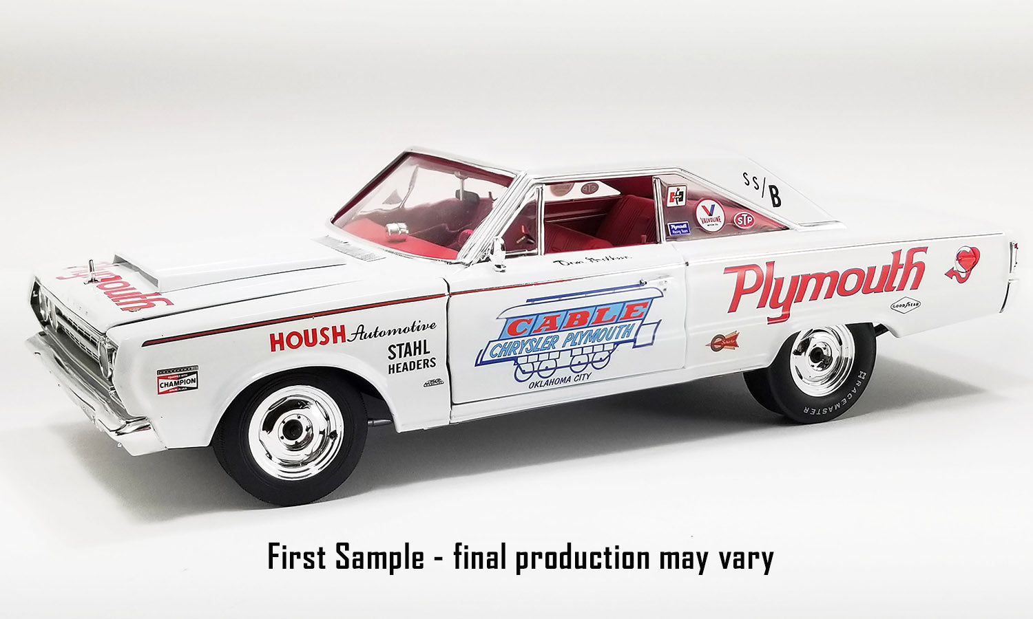 1967 PLYMOUTH BELVEDERE II SUPER STOCK - DON GROTHEER